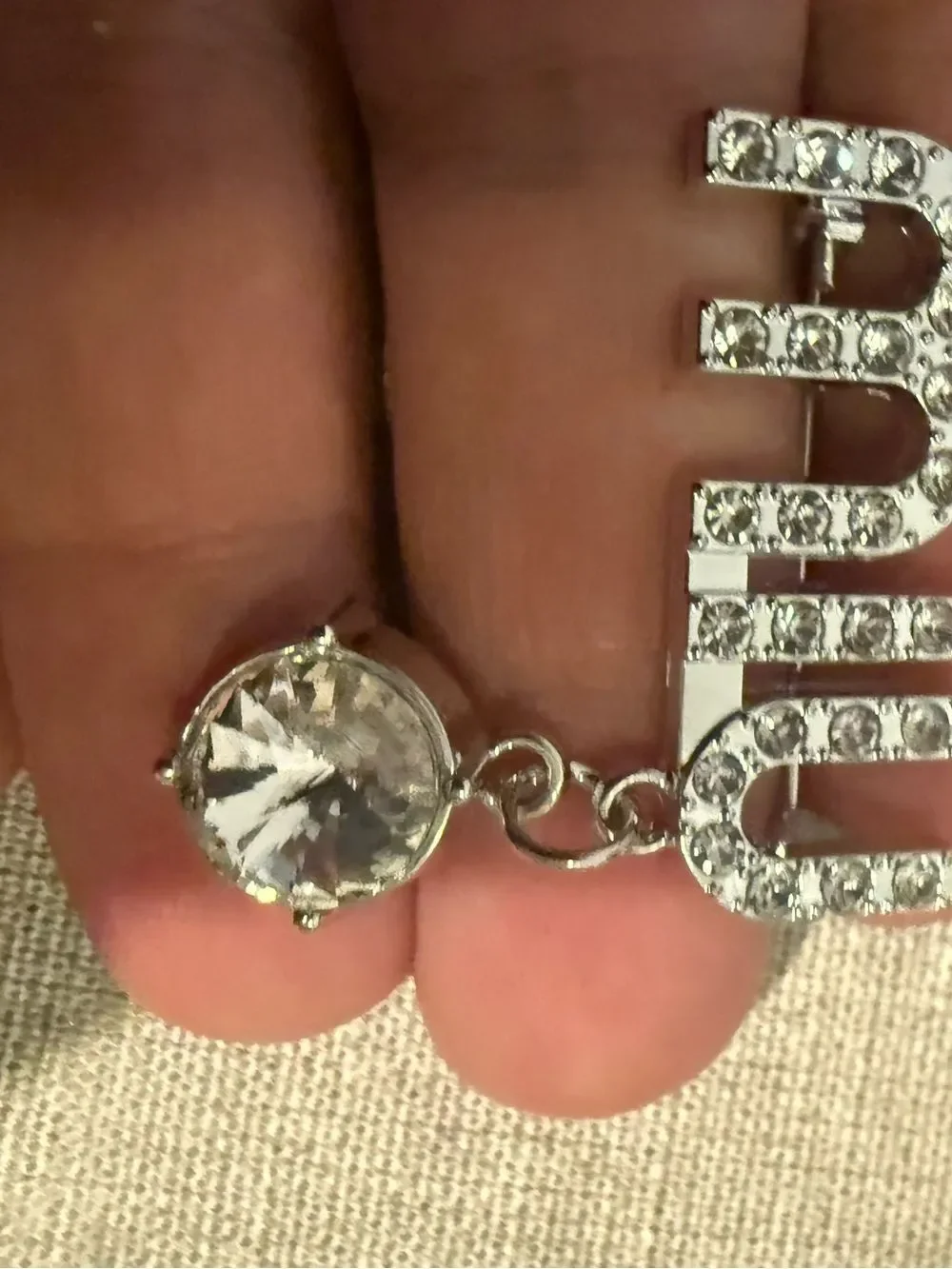 Miu Miu sparkling miu